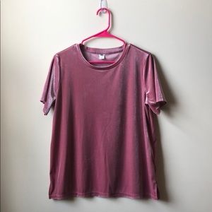 Velvet T-shirt